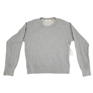 AE77 Unisex Vintage-Inspired Sweatshirt Small Gray‎ Pullover Casual Made in USA